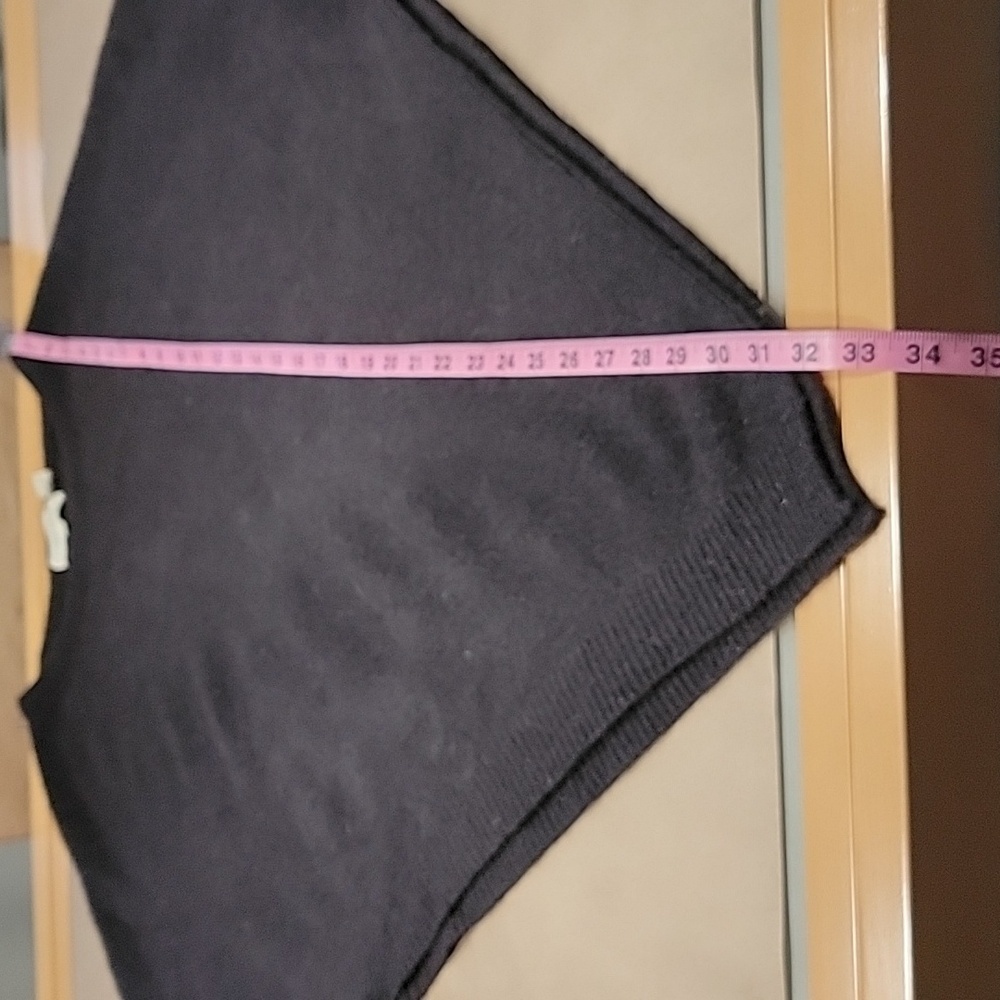 Inhabit Size S Yak Merino Wool Gray Asymmetric Sweater Poncho Cozy Quiet Luxury - Picture 9 of 11